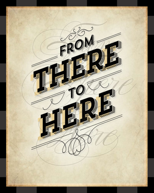 Catalog cover for From There to Here