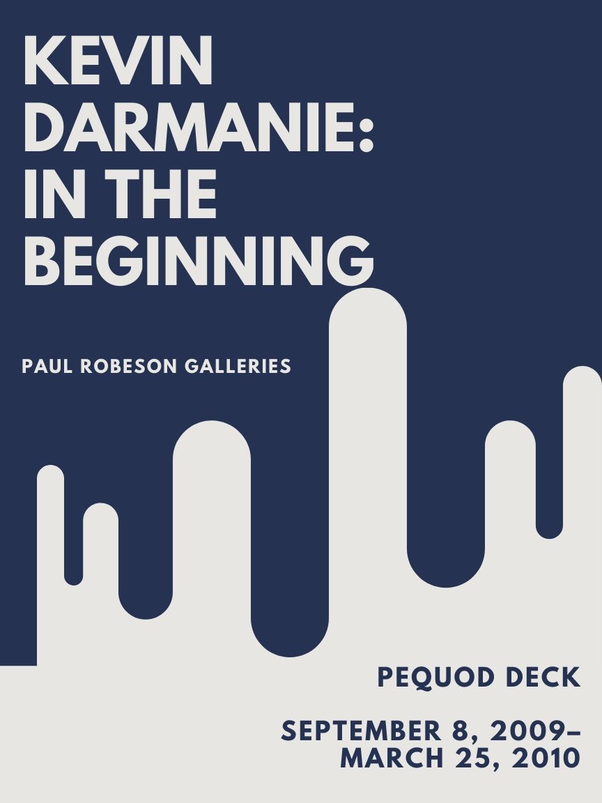 Kevin Darmanie: In The Beginning flyer